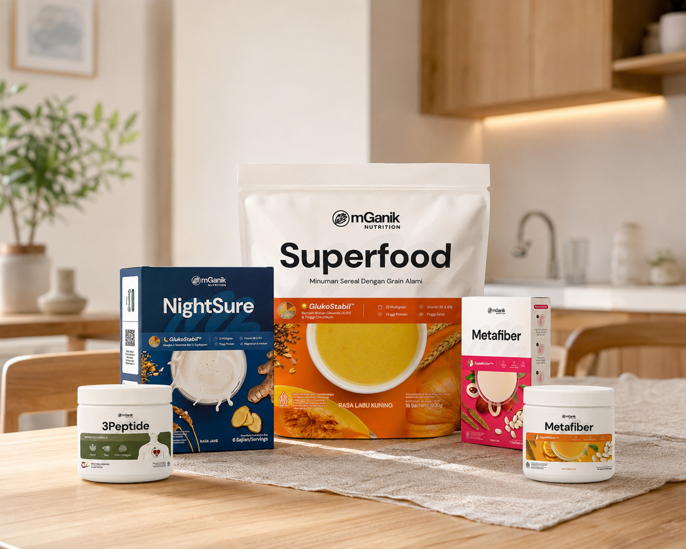 mGanik Nutrition - Superfood & Metafiber products